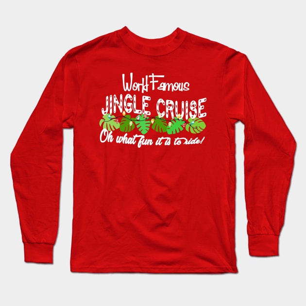 jingle cruise Long Sleeve T-Shirt by Flip Flops in Fantasyland